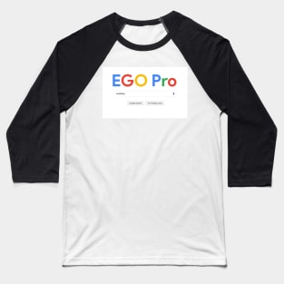 EGO Pro Wrestling - EGOOGLE Baseball T-Shirt